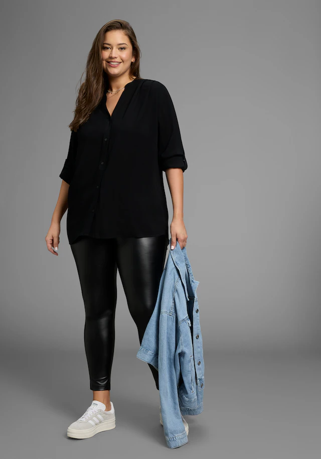 Laura Scott CURVE Longbluse »Große Größen« im Tunika Stil aus weicher Viskose