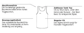 CAMP DAVID Unterziehshirt »underwear« mit flacher Naht