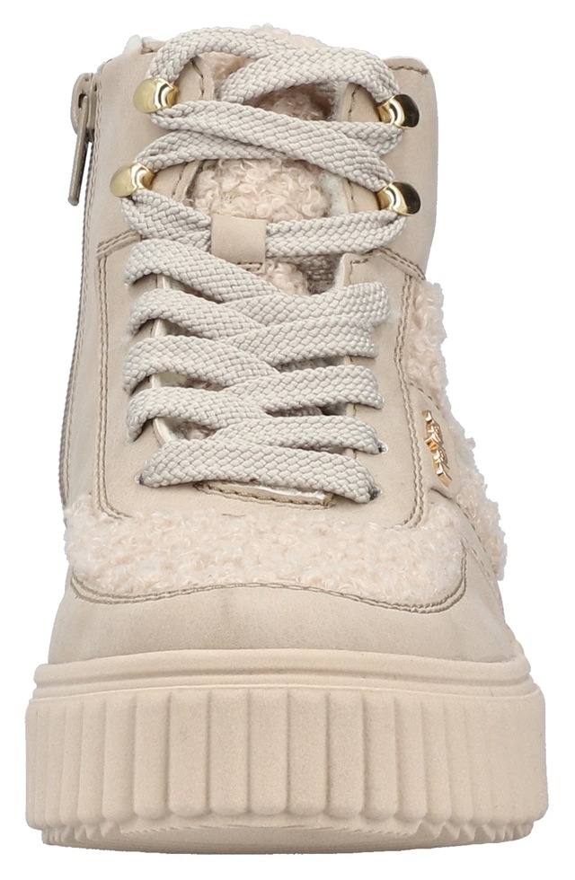 Rieker Winterboots Schnürboots, High Top Sneaker, Stiefelette mit gepolstertem Schaftrand