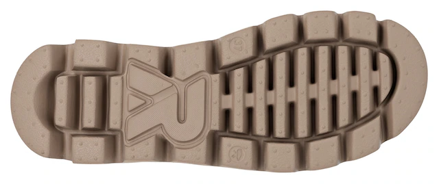 RIEKER Sport Winterboots Plateauboots, Stiefelette mit Textileinfass im Ethno-Look