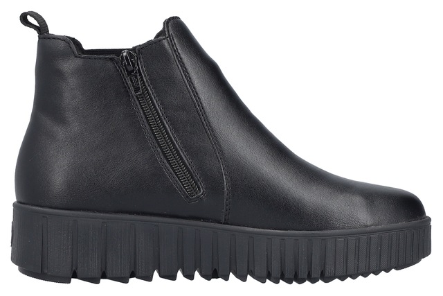 Rieker Winterboots Chelseaboots, Plateausneaker, Stiefelette, Reißverschluss und Stretch