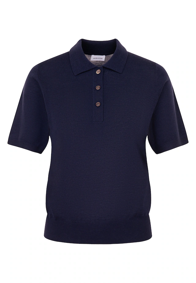 seidensticker Strickpullover Polo Uni