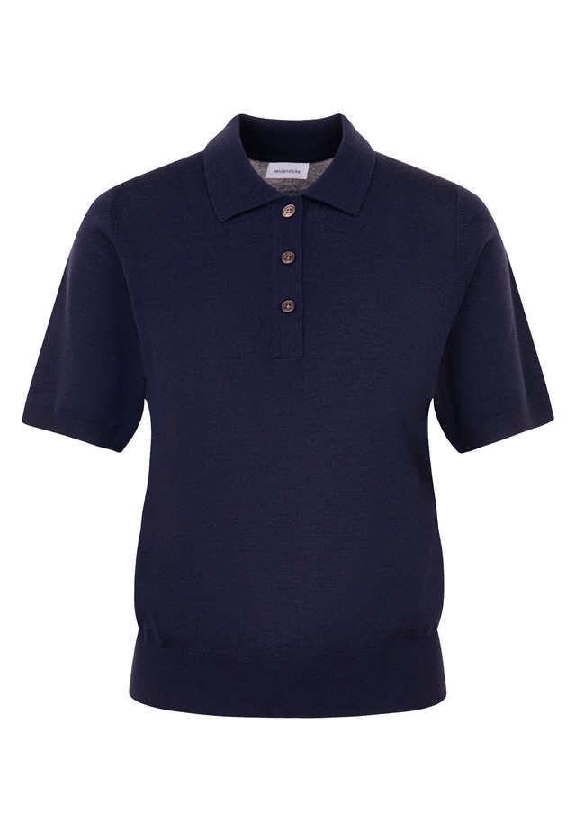 seidensticker Strickpullover Polo Uni