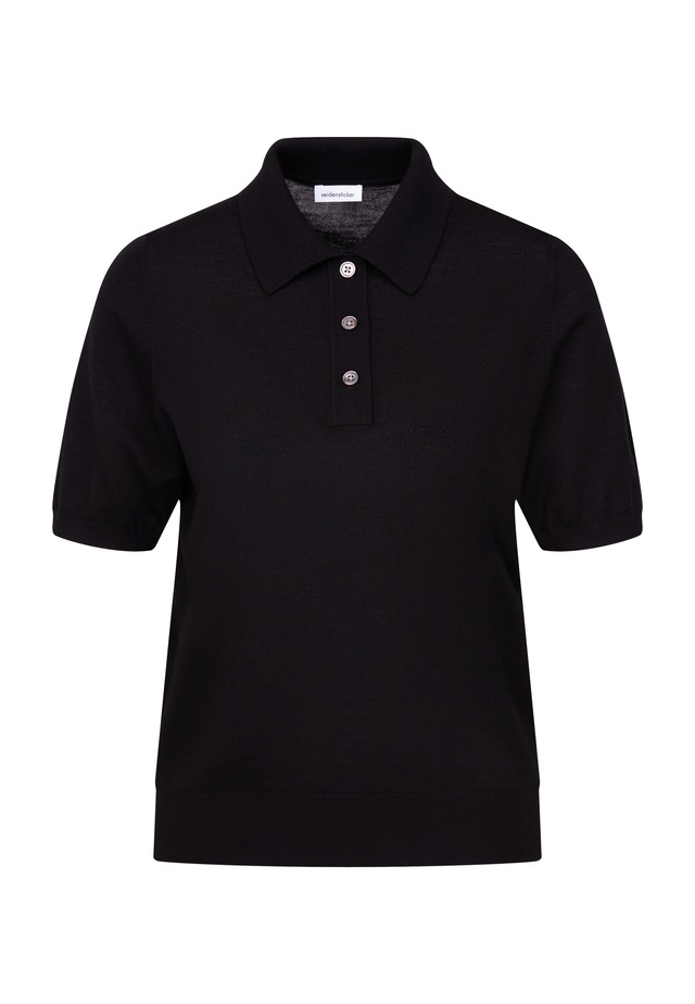 seidensticker Strickpullover Polo Uni