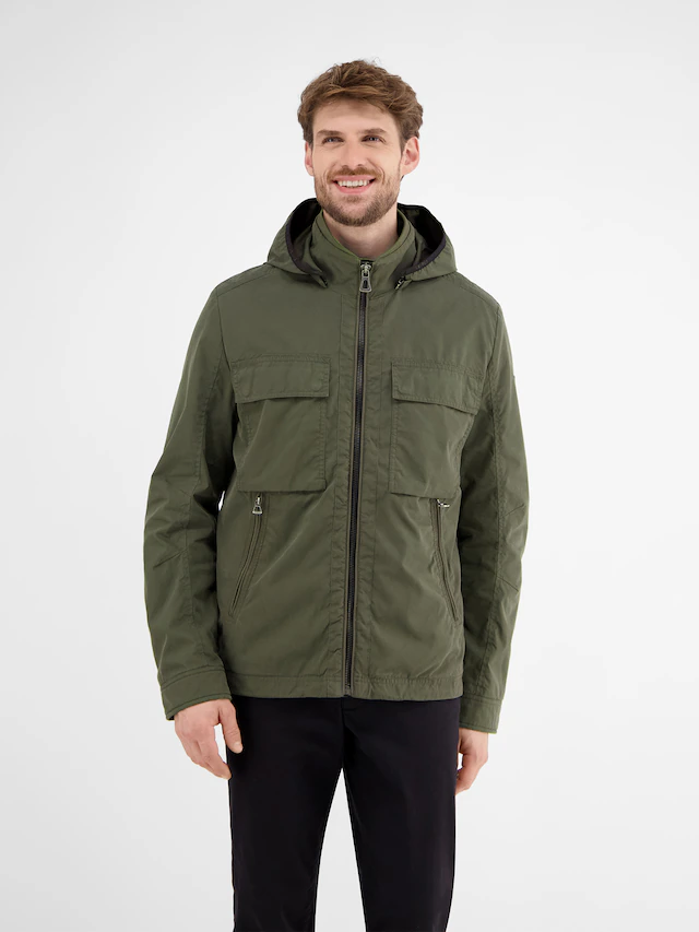 LERROS Outdoorjacke »Shell-Blouson mit abnehmbarer Kapuze« mit Kapuze