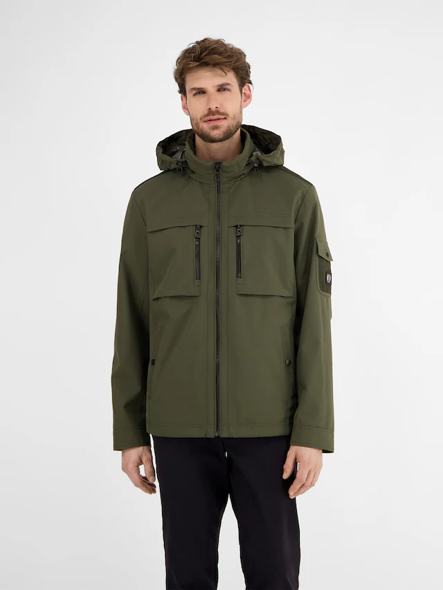 LERROS Outdoorjacke »Shell-Blouson mit Kapuze« mit Kapuze