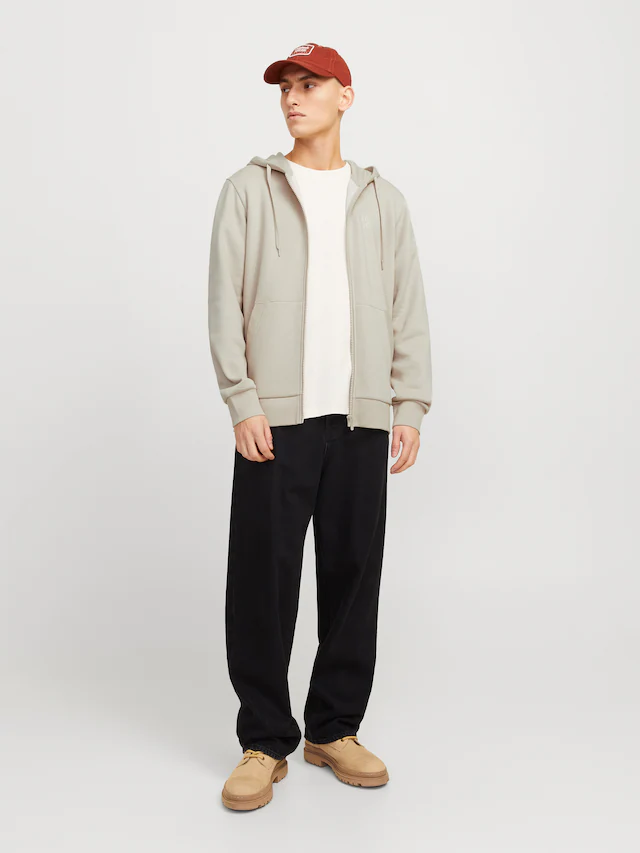 Jack & Jones Kapuzensweatjacke »JJECORP LOGO SWEAT ZIP HOOD«