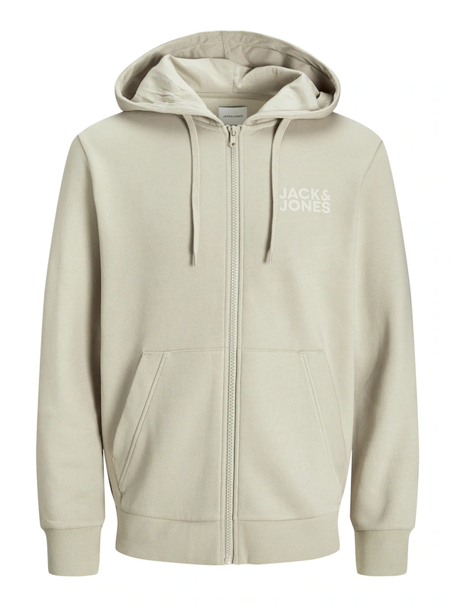 Jack & Jones Kapuzensweatjacke »JJECORP LOGO SWEAT ZIP HOOD«