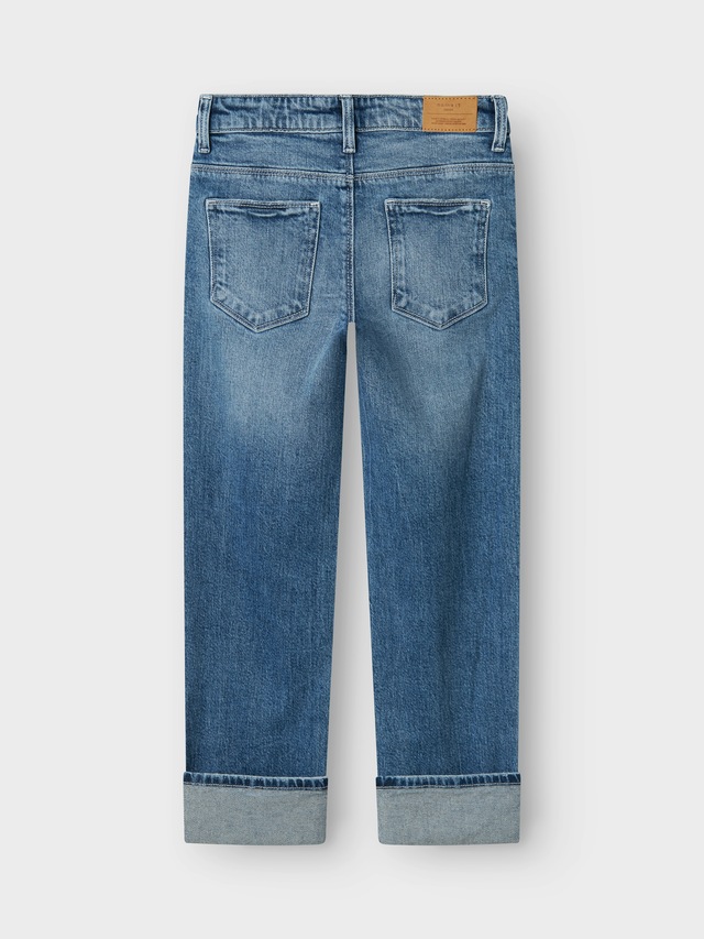 Name It Straight-Jeans »NKFROSE STRAIGHT FOLD JEANS 4224-AZ NOOS«