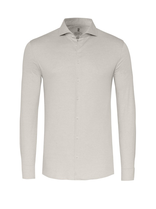 DESOTO Langarmhemd »Jerseyhemd Essential Hai langarm« Flexibler Stretch
