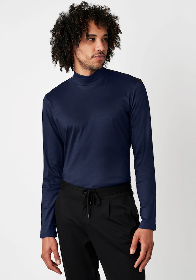 DESOTO Rollkragenshirt »Jersey Rollkragenshirt langarm« Stretch-Qualität