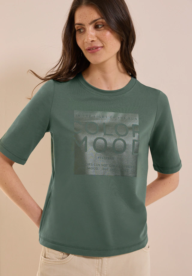 Cecil T-Shirt mit Folienprint