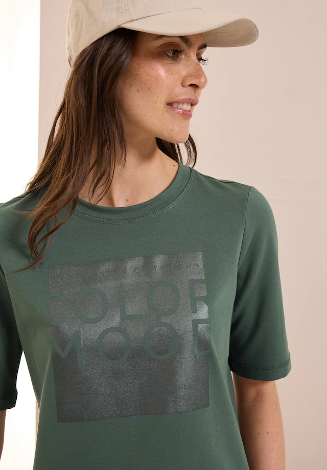 Cecil T-Shirt mit Folienprint