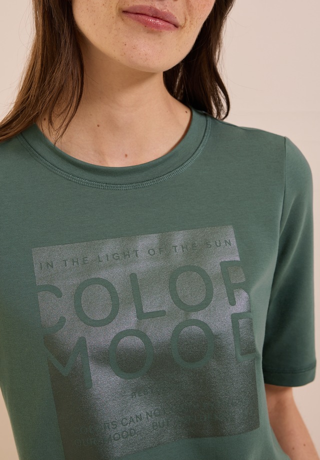 Cecil T-Shirt mit Folienprint
