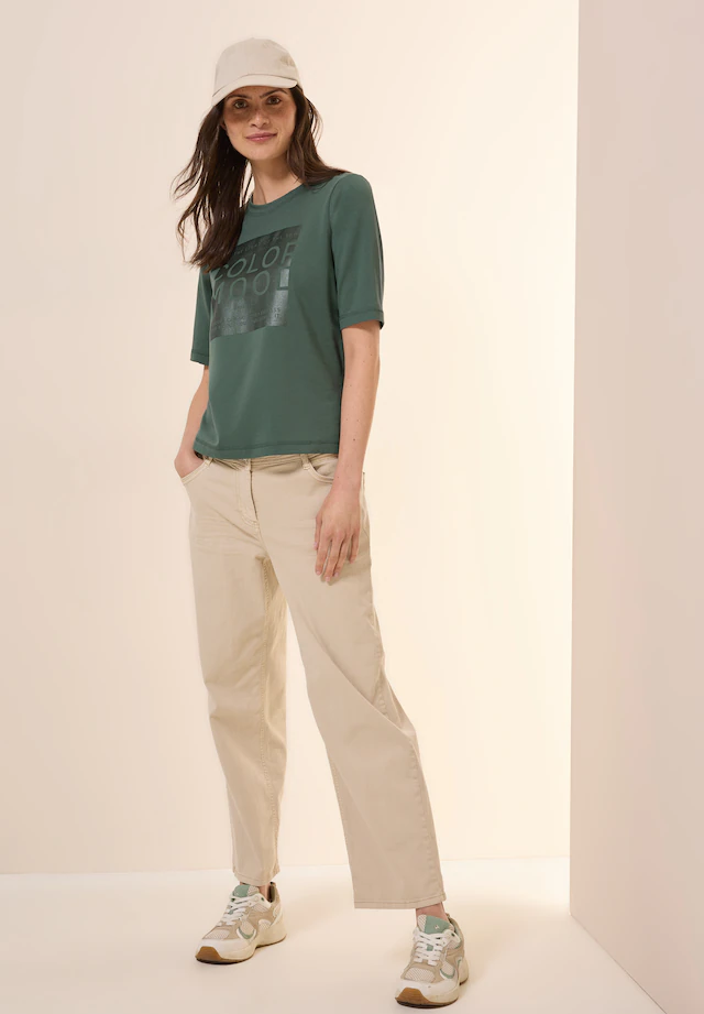 Cecil T-Shirt mit Folienprint