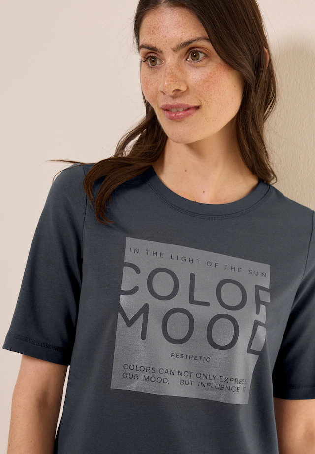 Cecil T-Shirt mit Folienprint