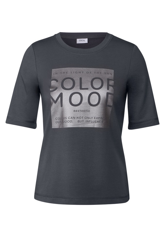 Cecil T-Shirt mit Folienprint