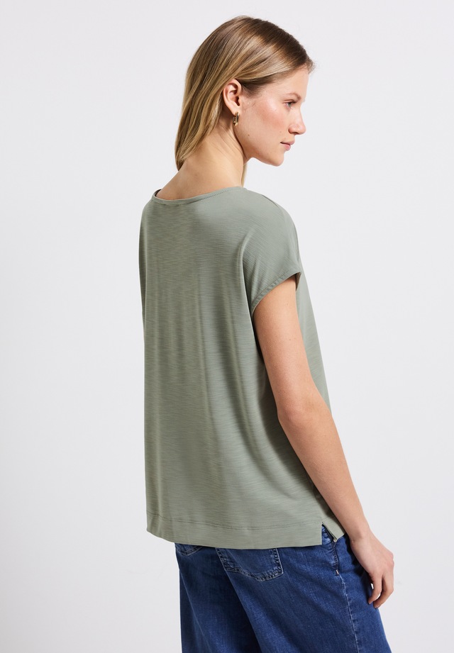 STREET ONE T-Shirt mit Wording aus Schmucksteinen