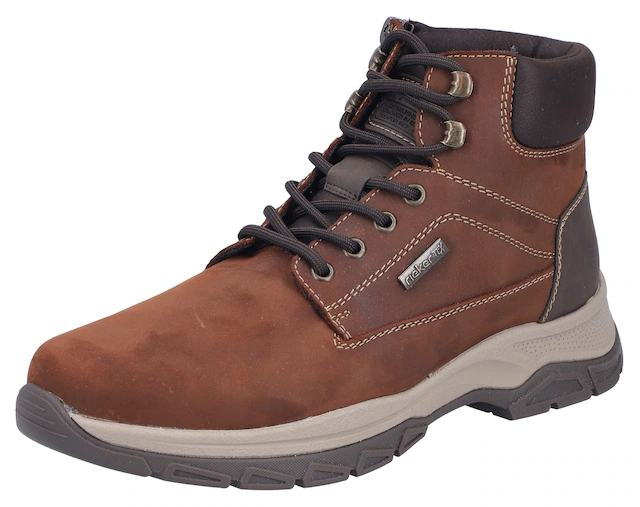 Rieker Winterboots Schnürboots, Stiefelette, Outdoorboots mit Innenreißverschluss