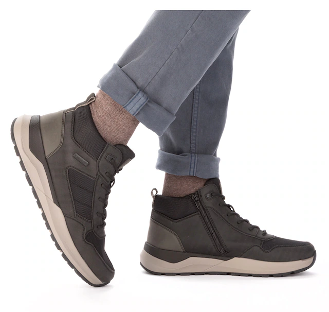 Rieker Winterboots Schnürboots, Casual High Top Sneaker mit TEX-Membran
