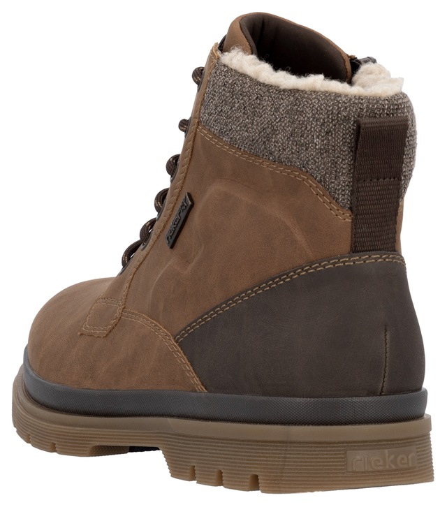 Rieker Winterstiefelette Winterboots, Schnürboots mit Innenreißverschluss und RiekerTex