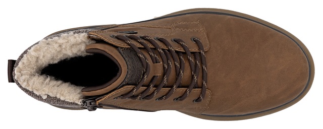 Rieker Winterstiefelette Winterboots, Schnürboots mit Innenreißverschluss und RiekerTex