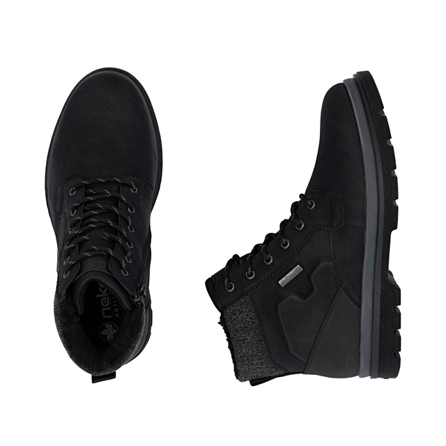 Rieker Winterstiefelette Winterboots, Schnürboots mit Innenreißverschluss und RiekerTex
