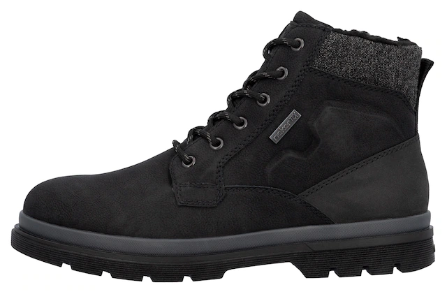 Rieker Winterstiefelette Winterboots, Schnürboots mit Innenreißverschluss und RiekerTex