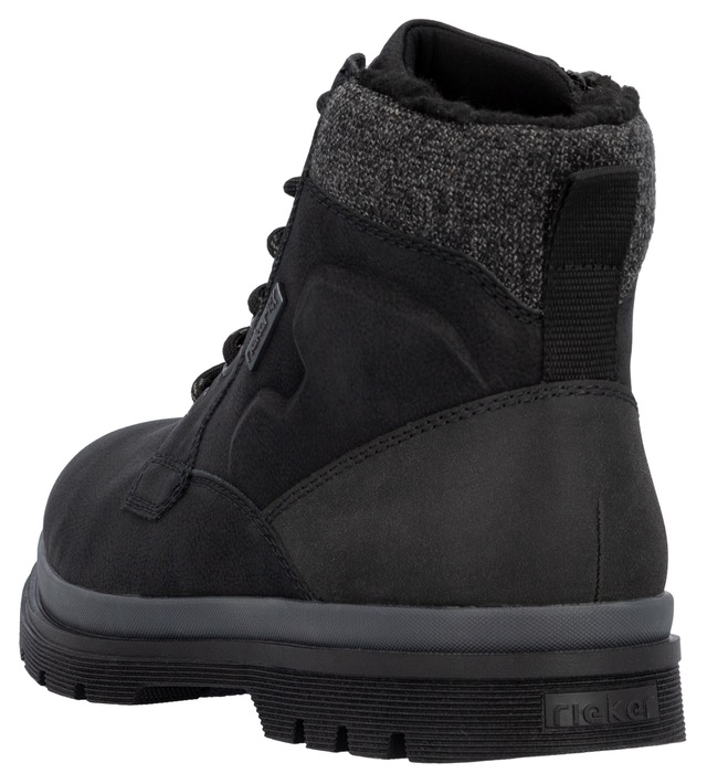 Rieker Winterstiefelette Winterboots, Schnürboots mit Innenreißverschluss und RiekerTex