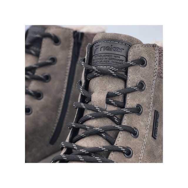 Rieker Winterstiefelette Winterboots, Schnürboots mit Innenreißverschluss und RiekerTex