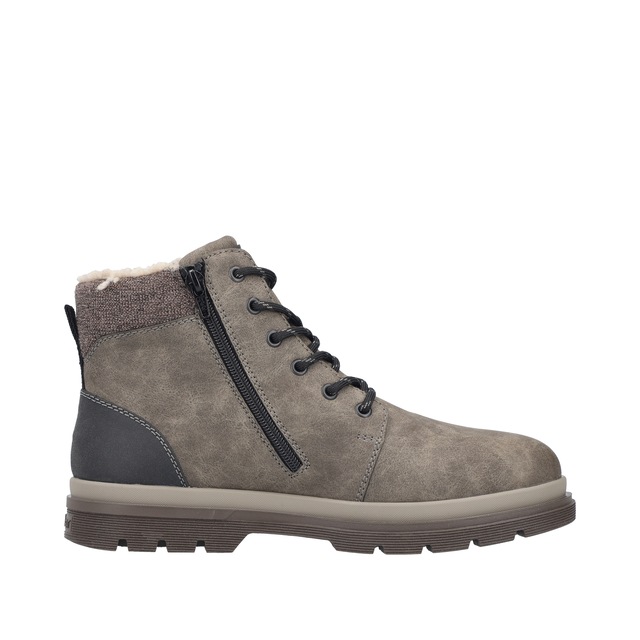 Rieker Winterstiefelette Winterboots, Schnürboots mit Innenreißverschluss und RiekerTex