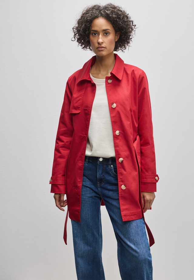 STREET ONE Trenchcoat mit Bindegürtel