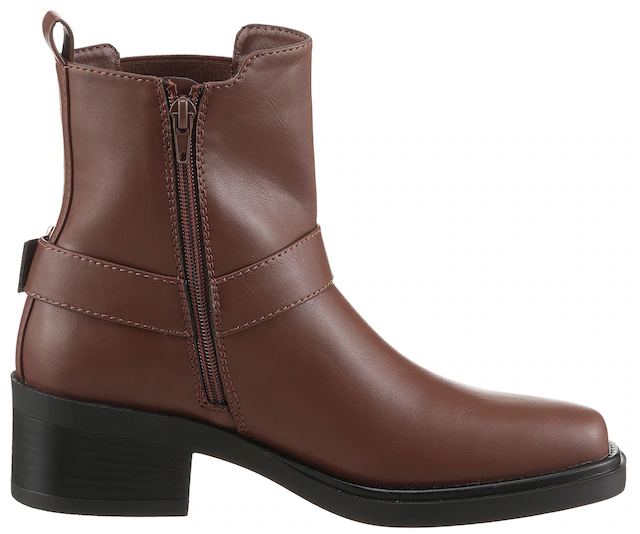 Aniston SHOES Westernstiefelette Cowboyboots, Blockabsatz, in schmaler Form