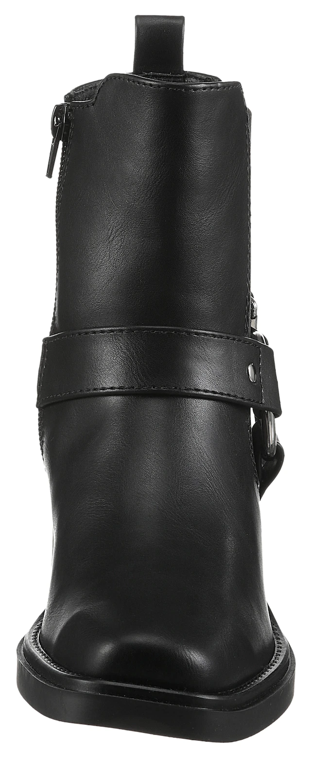Aniston SHOES Westernstiefelette Cowboyboots, Blockabsatz, in schmaler Form