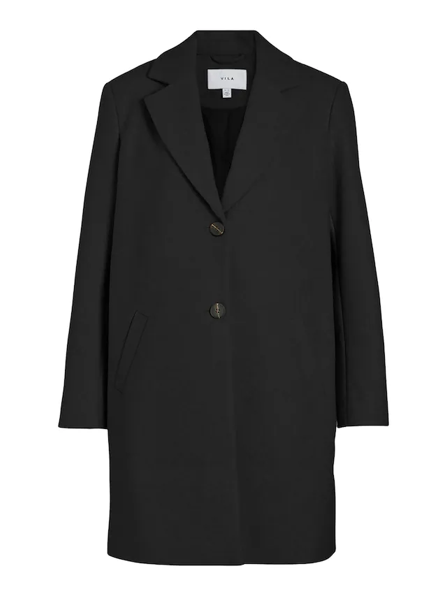 Vila Kurzmantel »VICLAUDIA BUTTON COAT - NOOS«