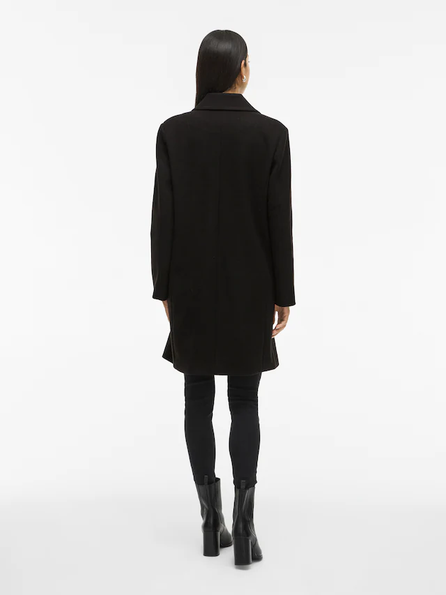 Vila Kurzmantel »VICLAUDIA BUTTON COAT - NOOS«