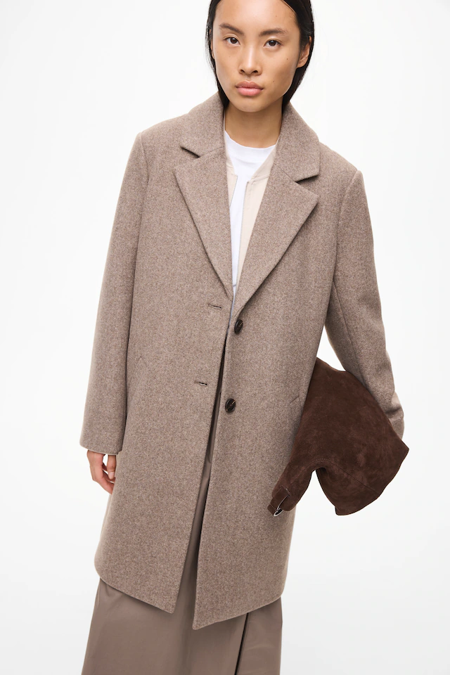 Vila Kurzmantel »VICLAUDIA BUTTON COAT - NOOS«
