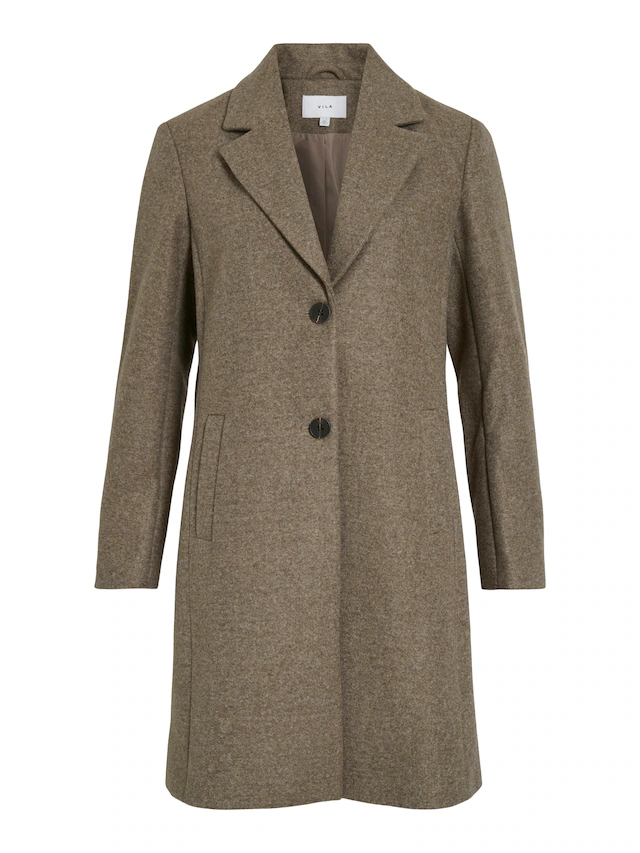 Vila Kurzmantel »VICLAUDIA BUTTON COAT - NOOS«