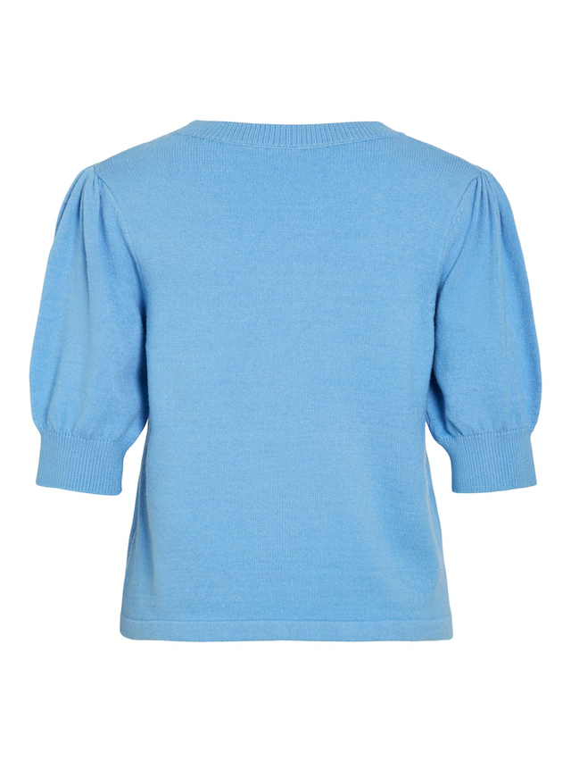 Vila Strickpullover »VIRIL 2/4 SLEEVE O-NECK KNIT TOP - NOOS«