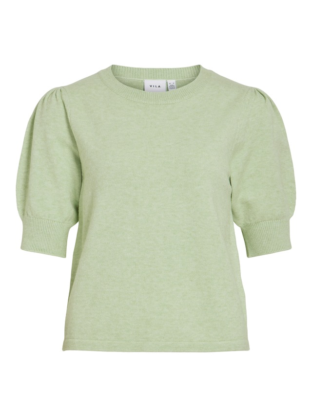 Vila Strickpullover »VIRIL 2/4 SLEEVE O-NECK KNIT TOP - NOOS«