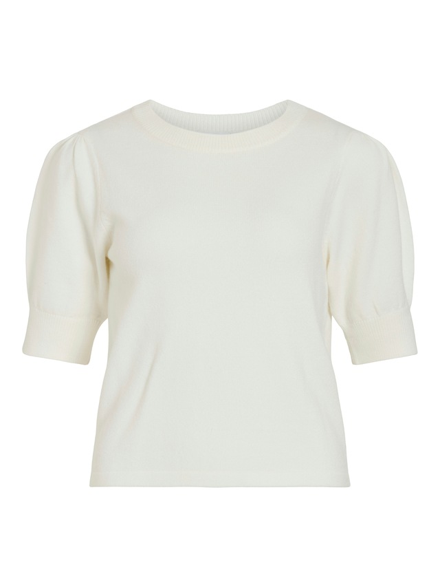 Vila Strickpullover »VIRIL 2/4 SLEEVE O-NECK KNIT TOP - NOOS«