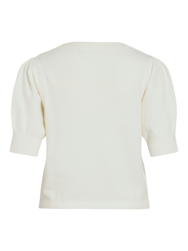 Vila Strickpullover »VIRIL 2/4 SLEEVE O-NECK KNIT TOP - NOOS«