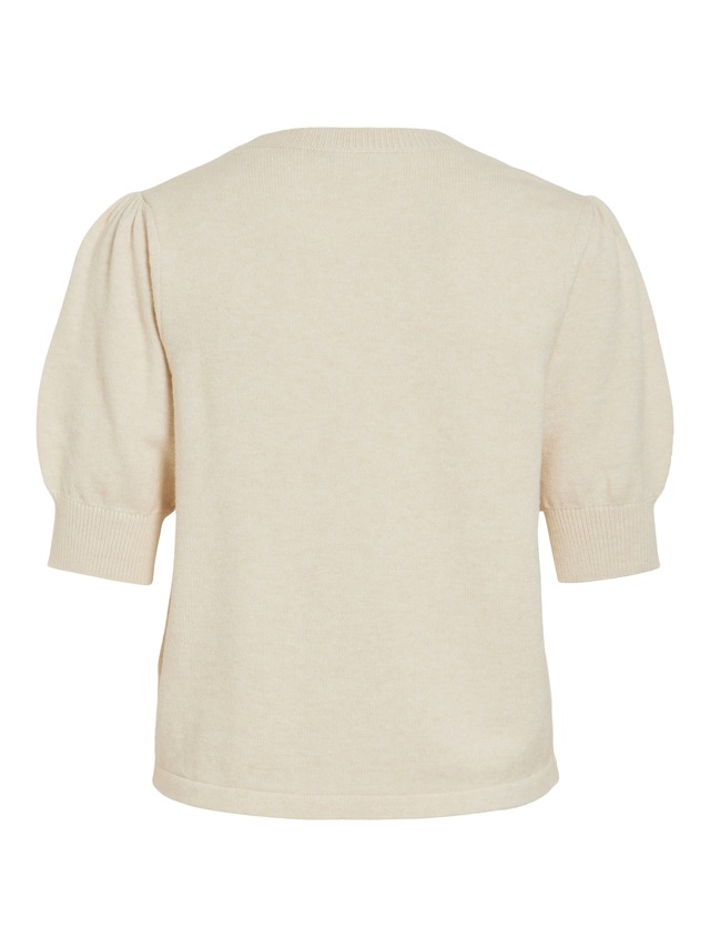 Vila Strickpullover »VIRIL 2/4 SLEEVE O-NECK KNIT TOP - NOOS«