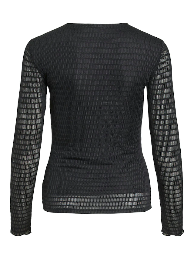 Vila Langarmshirt »VILARINE O-NECK L/S TOP - NOOS«