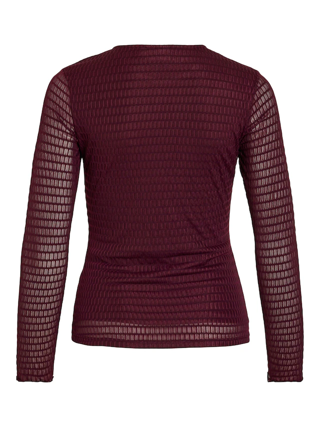 Vila Langarmshirt »VILARINE O-NECK L/S TOP - NOOS«