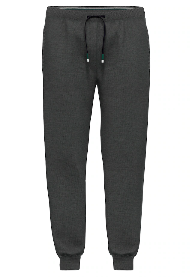 bugatti Pyjamahose »Bologna« mit Seitentaschen, niedriger Bund, bequem, elastisch, Materialmix