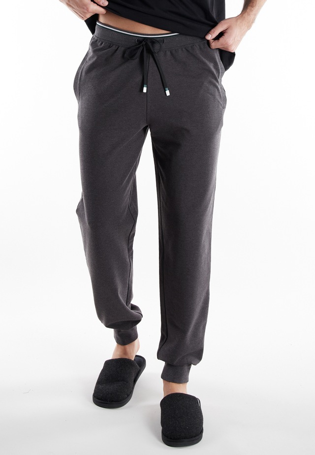 bugatti Pyjamahose »Bologna« mit Seitentaschen, niedriger Bund, bequem, elastisch, Materialmix