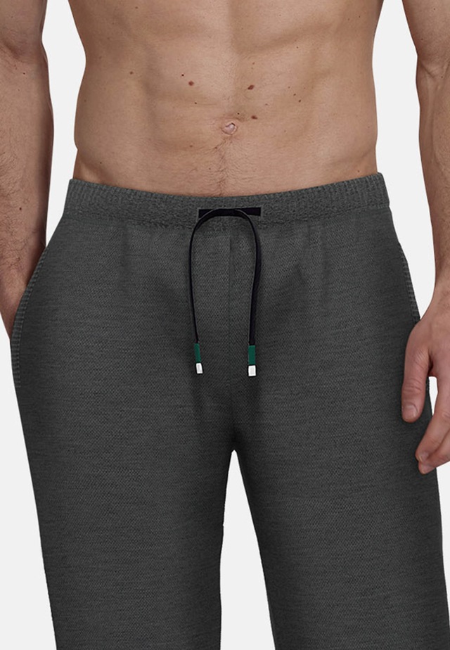 bugatti Pyjamahose »Bologna« mit Seitentaschen, niedriger Bund, bequem, elastisch, Materialmix