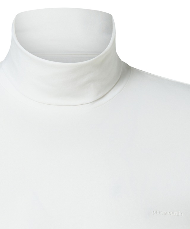 Pierre Cardin Rollkragenshirt unifarben, Baumwolle mit Stretch
