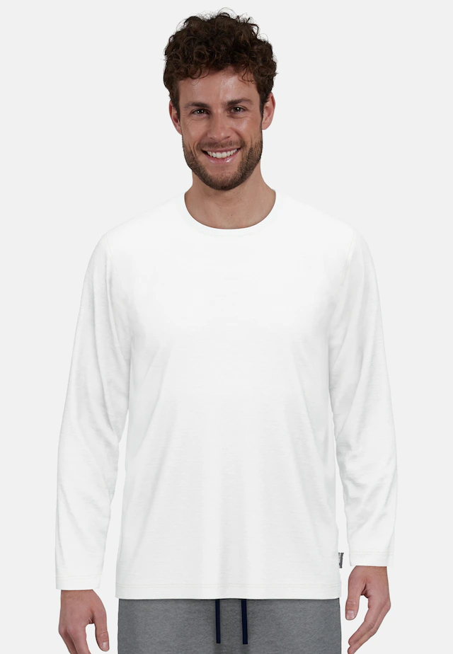 GÖTZBURG Langarmshirt »California« basic, Langarm, bequem, Rundhalsausschnitt, locker, 100% Baumwolle
